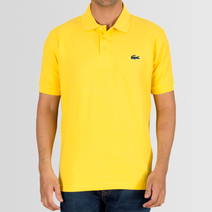 Yellow Lacoste TShirt Thestore.pk